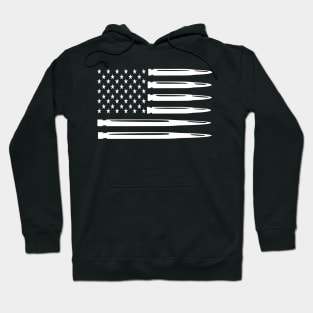 Freedom American Flag Bullets 4th of July Hoodie